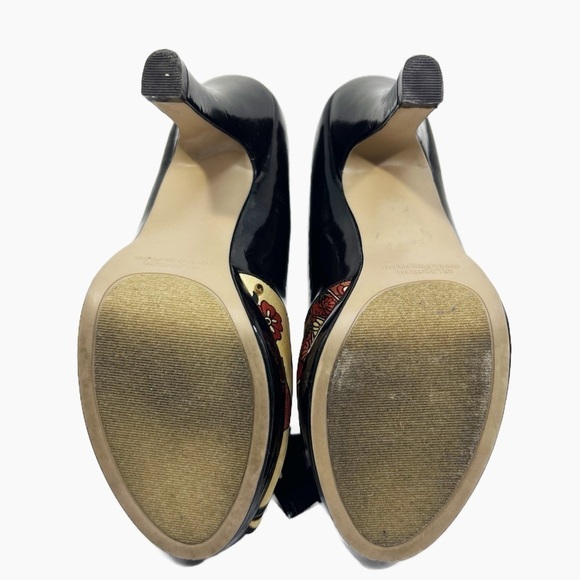 Madden Girl Womens Black and Multi Patent Pristege Platform Pump size and size 7 - Picture 7 of 8